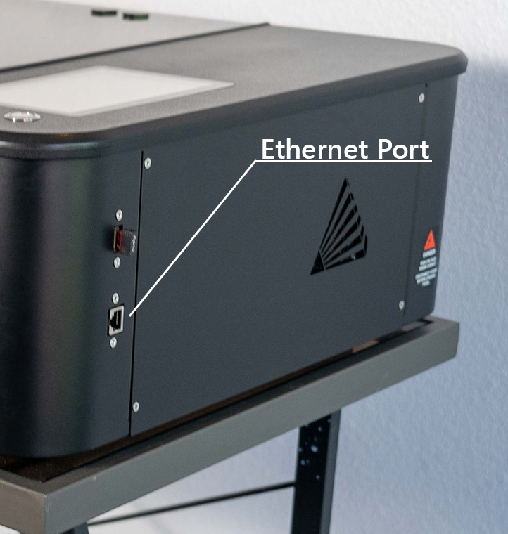 ethernet port on  Muse 3D